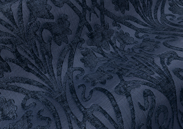 Tiverton, Indigo - Made to Measure Curtains - Image 4